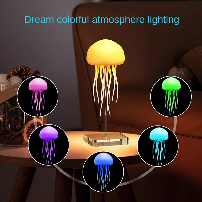 🐙 EchoJelly™ Lumina – The Sound-Reactive Jellyfish Lamp